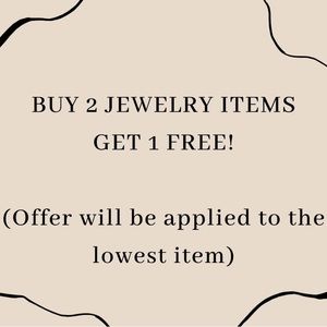 BUY 2 JEWELRY ITEMS, GET 1 FREE! 💍💎